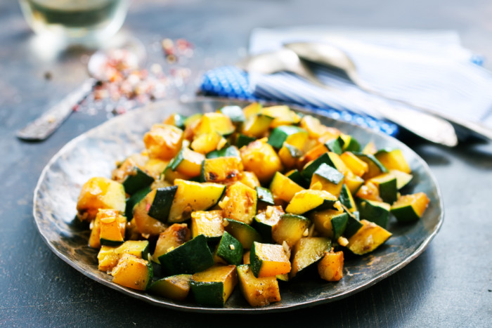 цуккини с чесноком