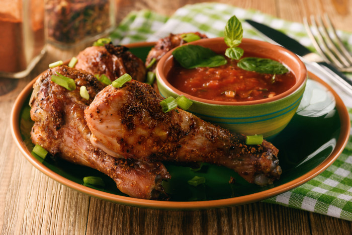 куриные ножки аджика