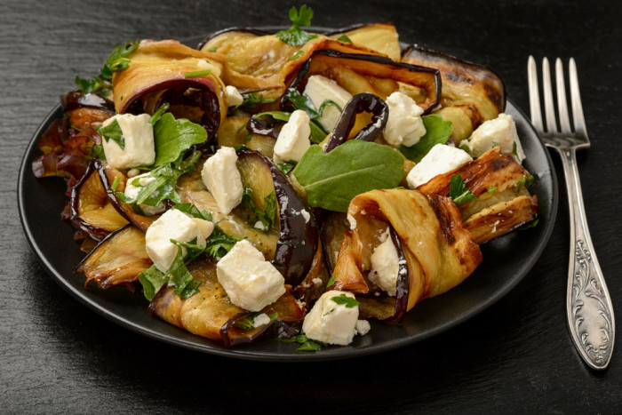 баклажаны с фетой