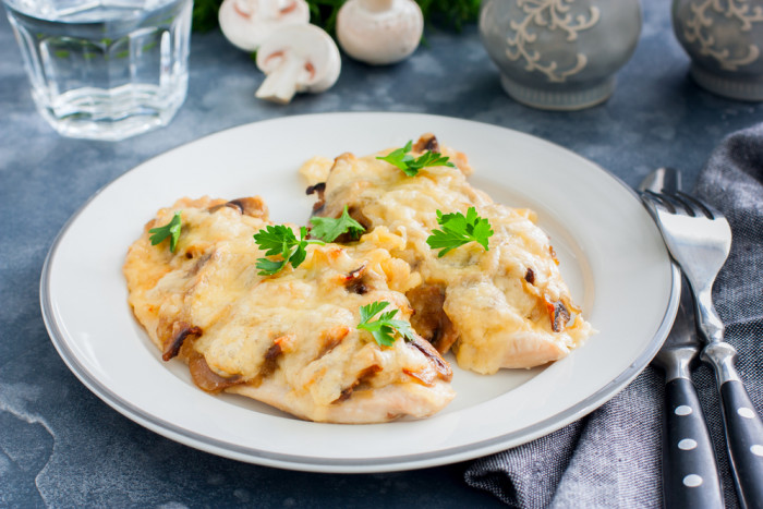 филе под сыром