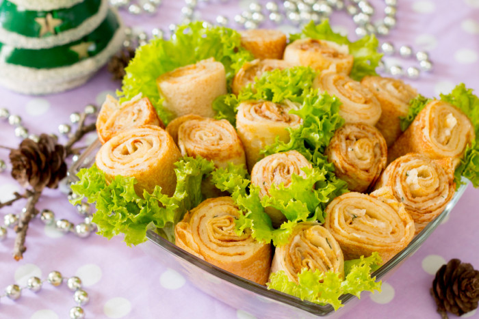 блины с форшмаком
