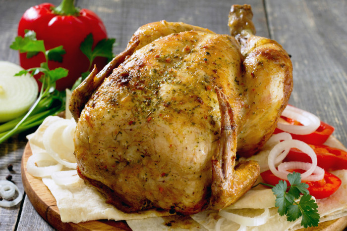 курица чеснок