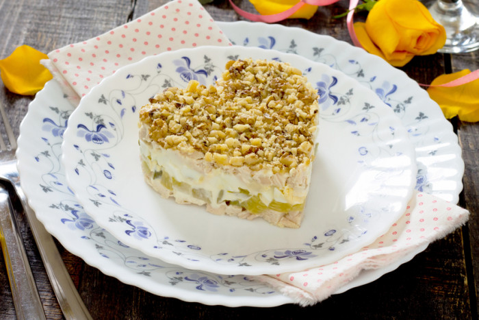 курица орехи