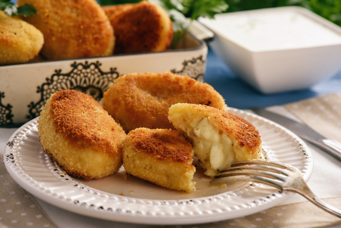картофель сыр