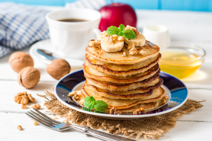 банановые блинчики