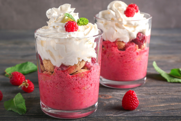 малина сметана