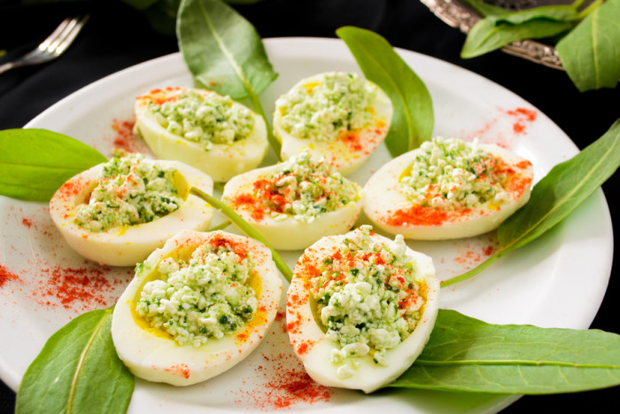 яйца творог