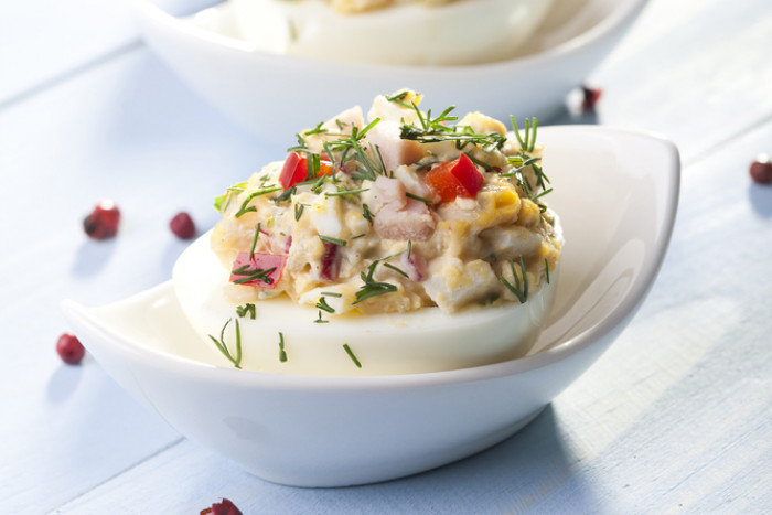 яйца ветчина