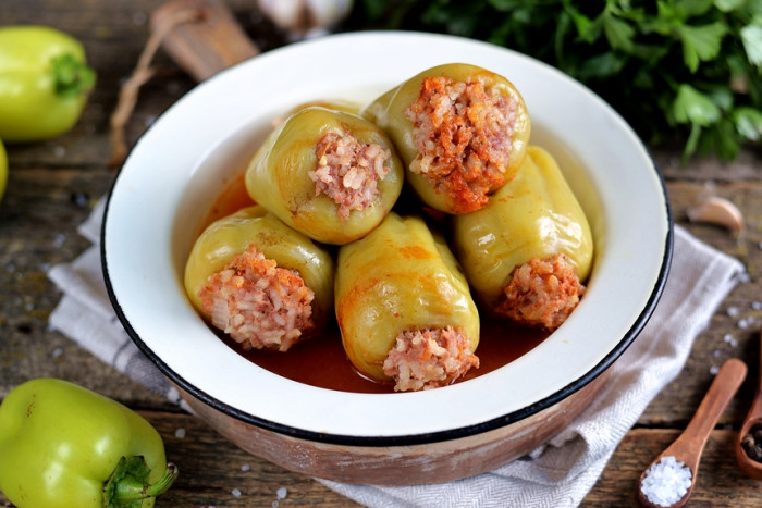 перцы с мясом