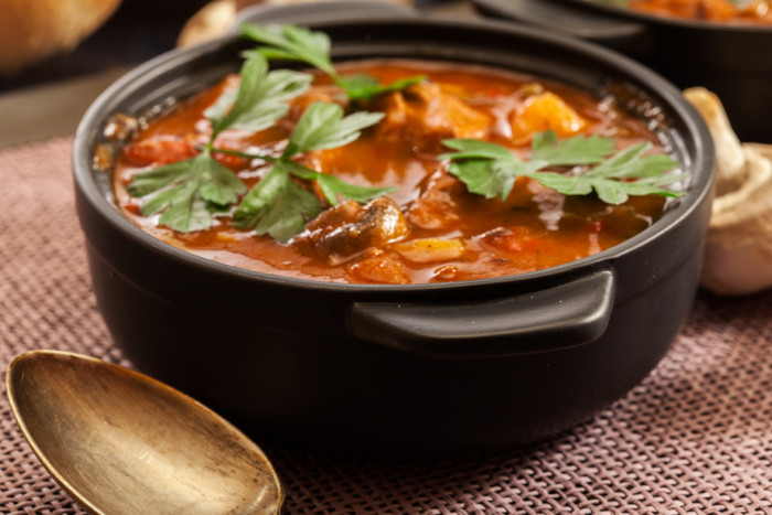 жаркое курица