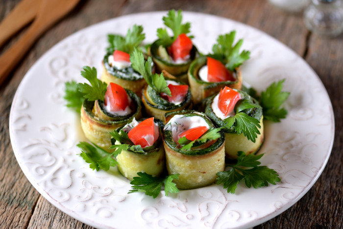 цукини помидоры