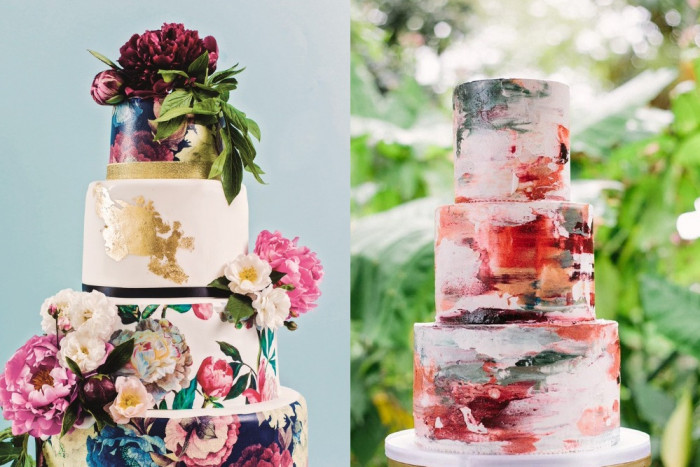 свадебные торты 2020