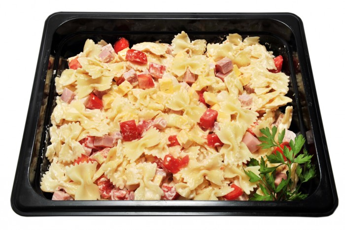 салат из макарон