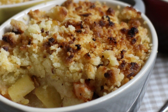 Яблочно-тыквенный крамбл вкусный простой рецепт