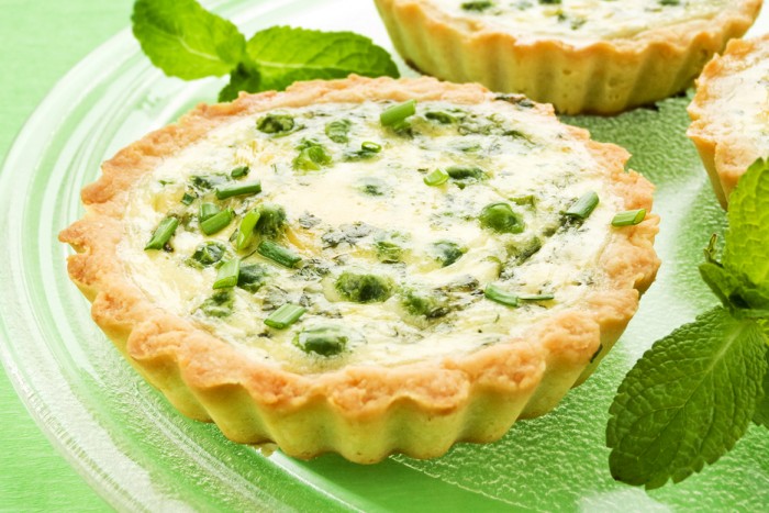 Тарталетки с овощами