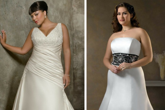 Свадебные платья для полных