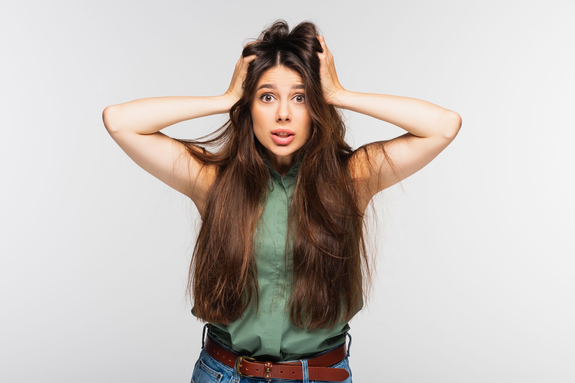 Влияние окрашивания на кожу головы