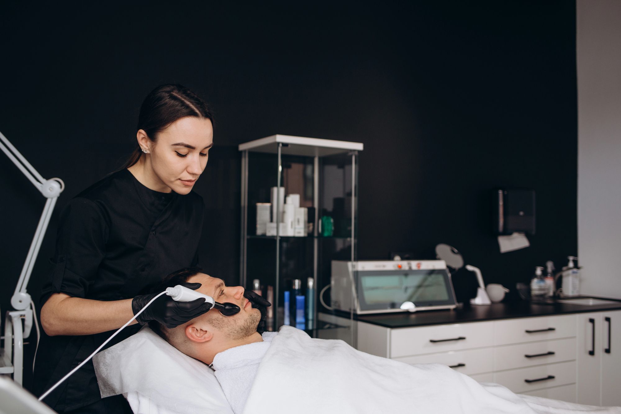 Чистка лица для мужчин