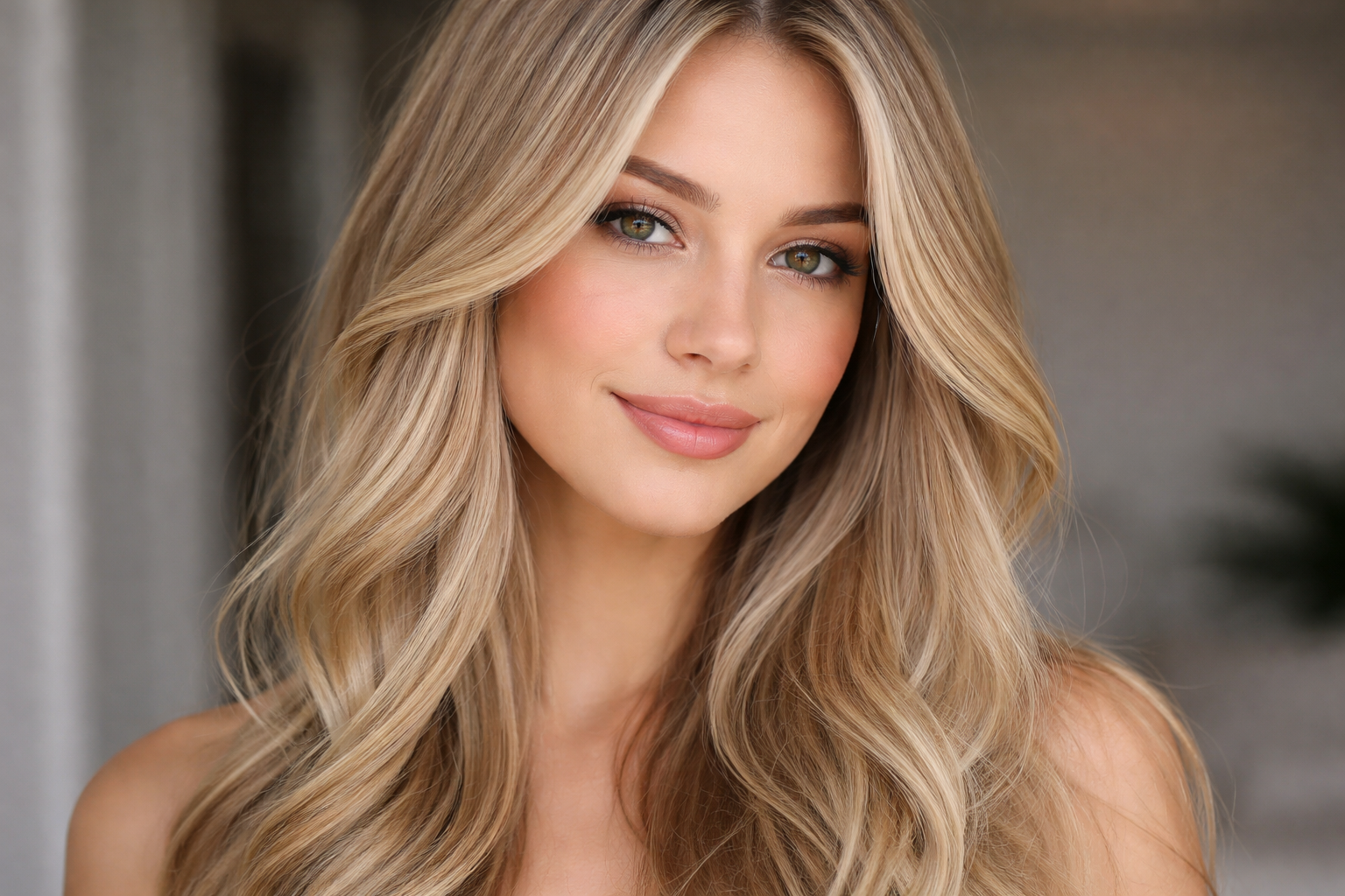 пример babylights на светло-русых волосах