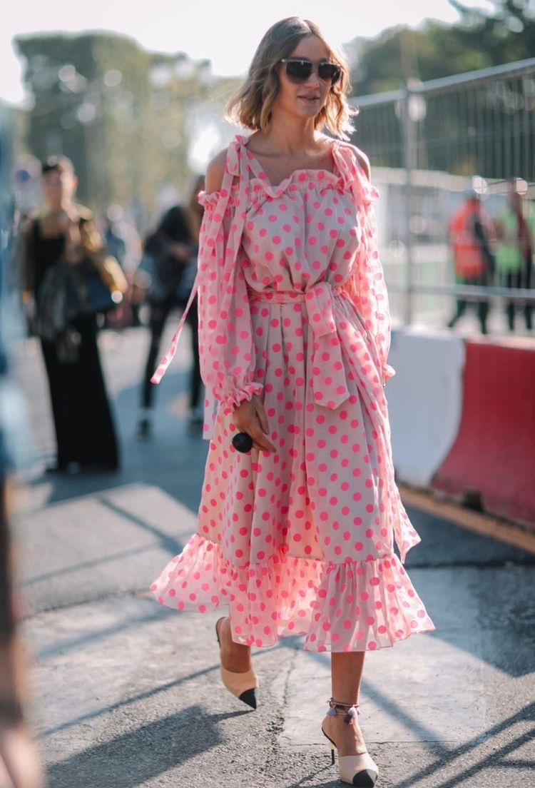 одежда в горох