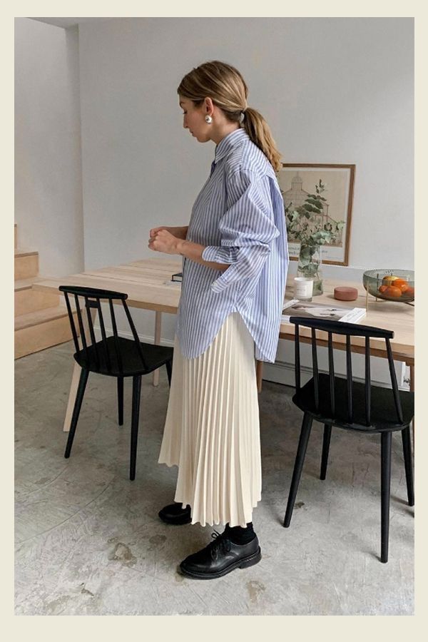 юбка с плиссировкой