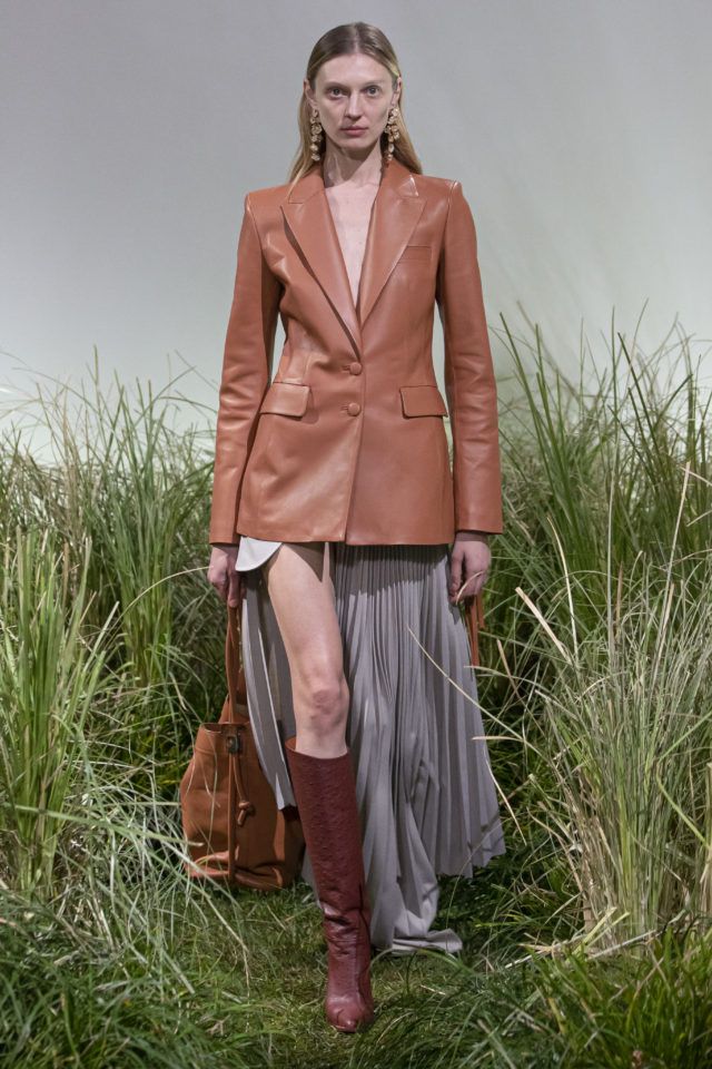 юбка с плиссировкой