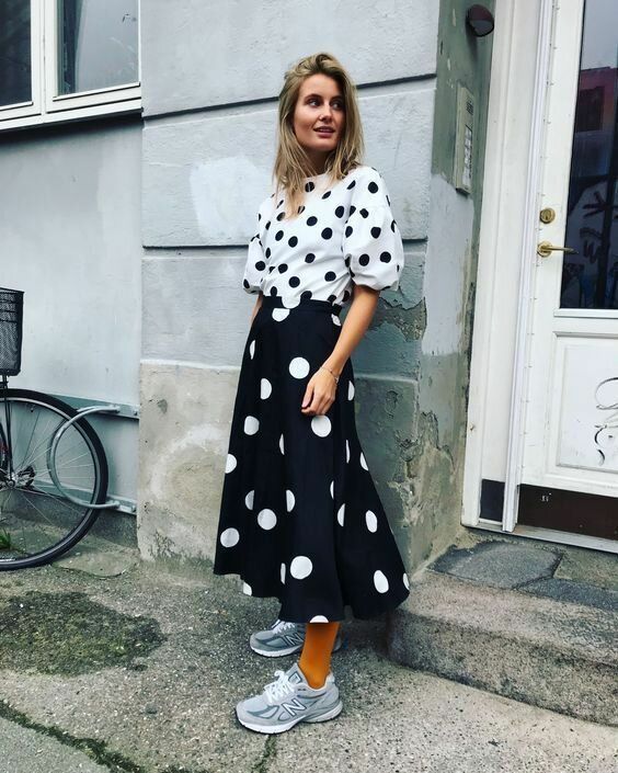 одежда в горох