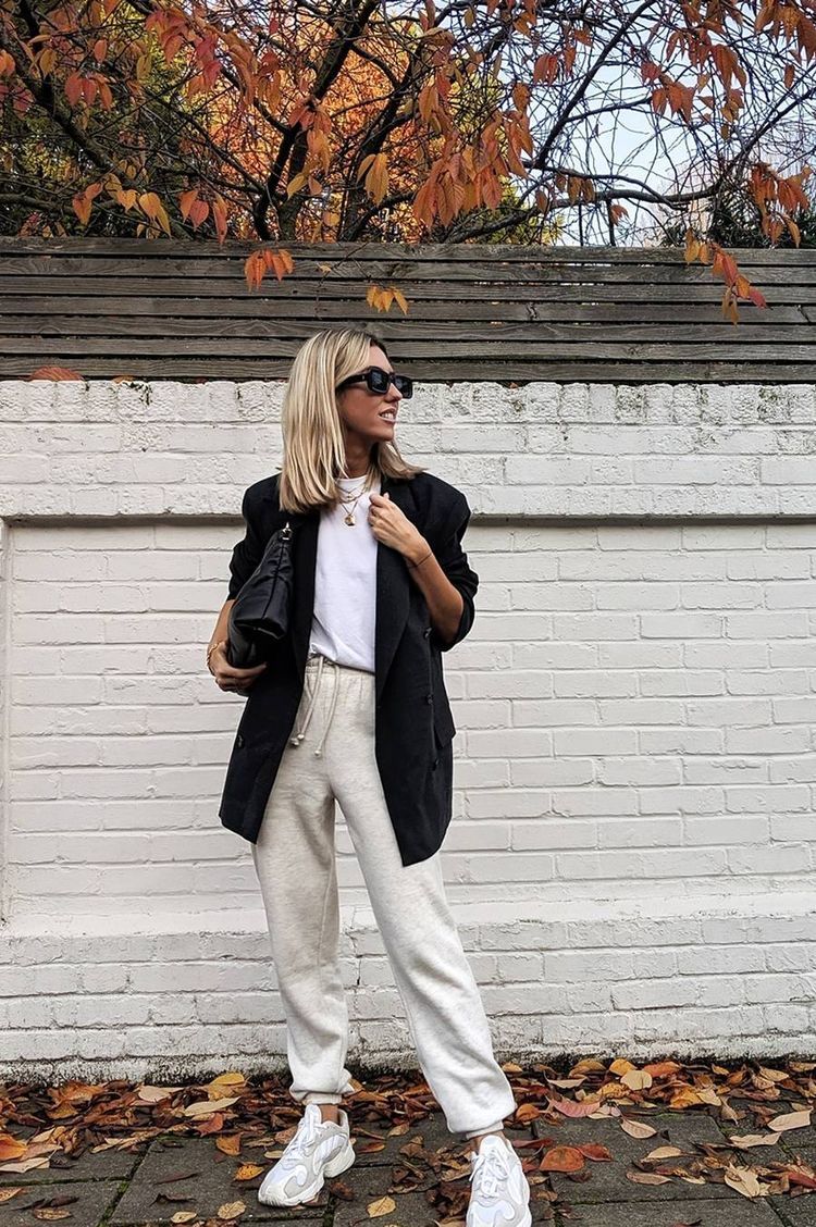 Джоггеры с пиджаком