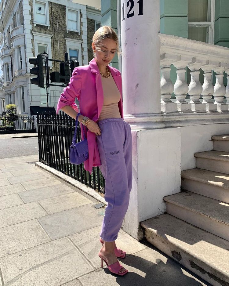 Джоггеры с пиджаком