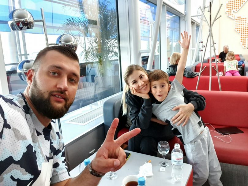 TamerlanAlena с сыном