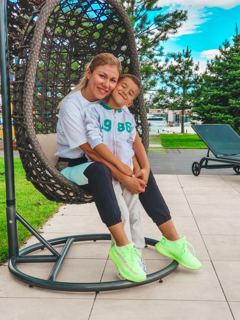 TamerlanAlena с сыном