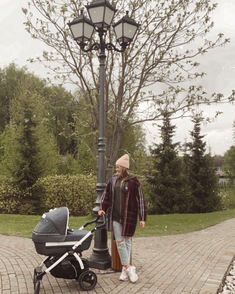 Антонина Паперная с сыном