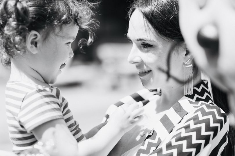 Инна Мирошниченко с дочкой