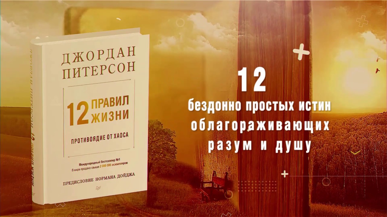 Новый мир правила жизни. Джордж Питерсон 12 правил жизни.